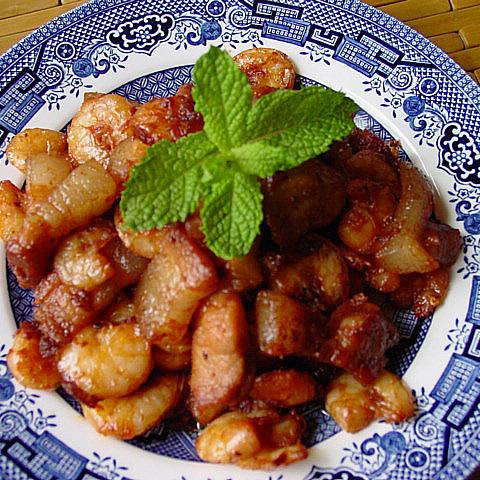 Cách làm tôm rim thịt ba chỉ