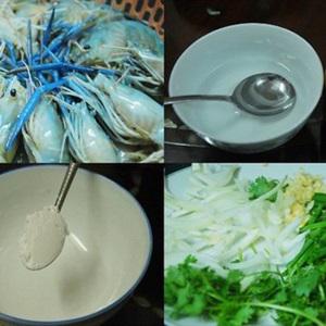 Cách làm tôm sốt bơ đậu phộng