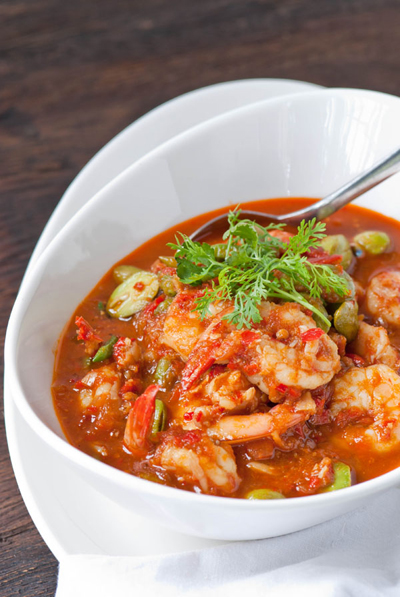 Tôm sốt hạt đậu