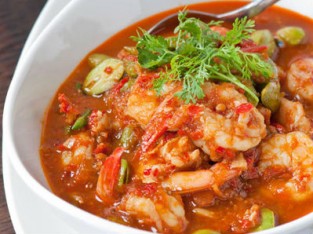 Tôm sốt hạt đậu