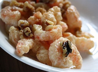 Tôm sốt mật ong và lạc