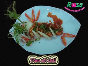 Tôm sốt Thái