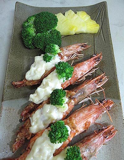 Tôm sốt thơm mayonnaise