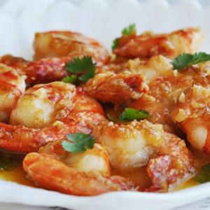 Cách làm tôm sú xào bơ tỏi