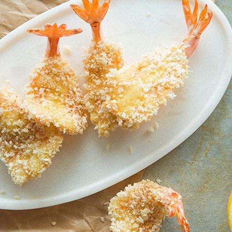 Cách làm tôm tẩm bột chiên xù