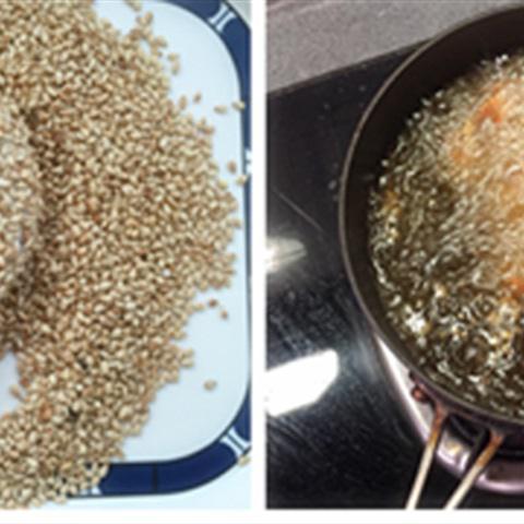 Cách làm tôm tẩm mè