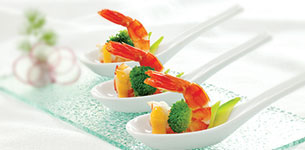 Tôm trộn bông cải