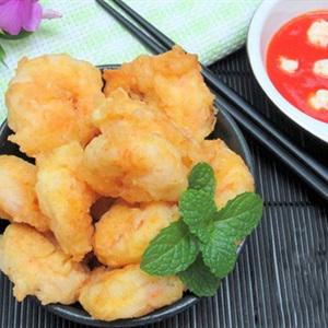 Cách làm tôm tươi chiên giòn