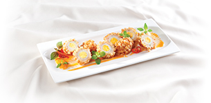 Tôm viên tuyết hoa