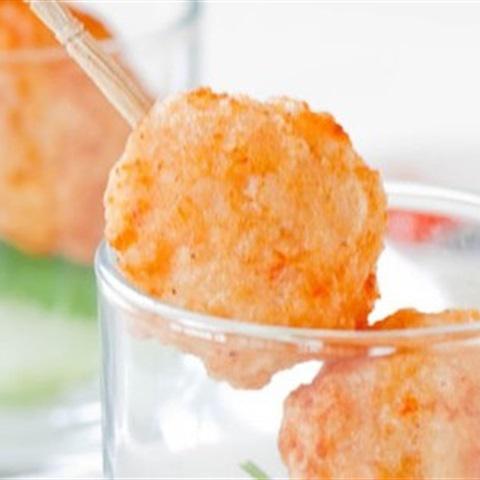 Cách làm tôm vo viên chiên