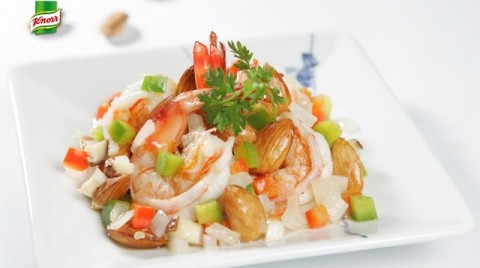 Tôm xào hạnh nhân