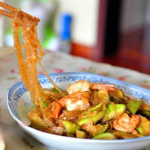 Cách làm tôm xào mướp