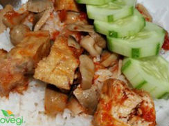 Tôm xào ngũ sắc