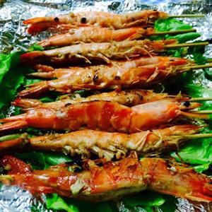 Cách làm tôm xiên nướng bơ tỏi