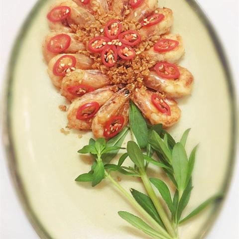 Cách làm tôm xóc tỏi