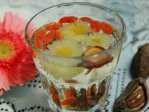 Trà bông cúc kỷ tử