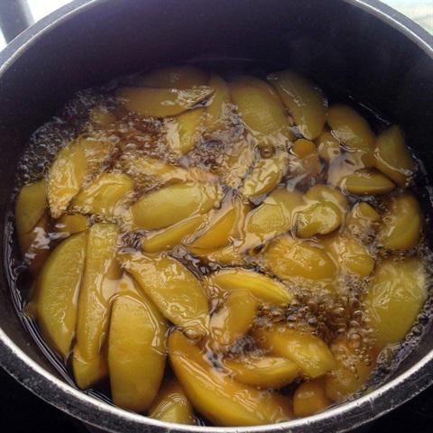 Cách làm trà đào tươi