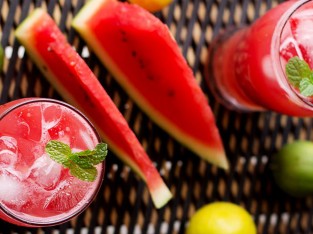 Trà dưa hấu giải nhiệt tức thì