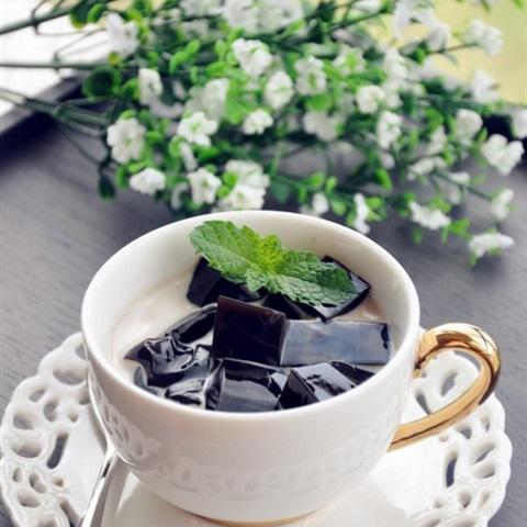 Cách làm trà sữa sương sáo