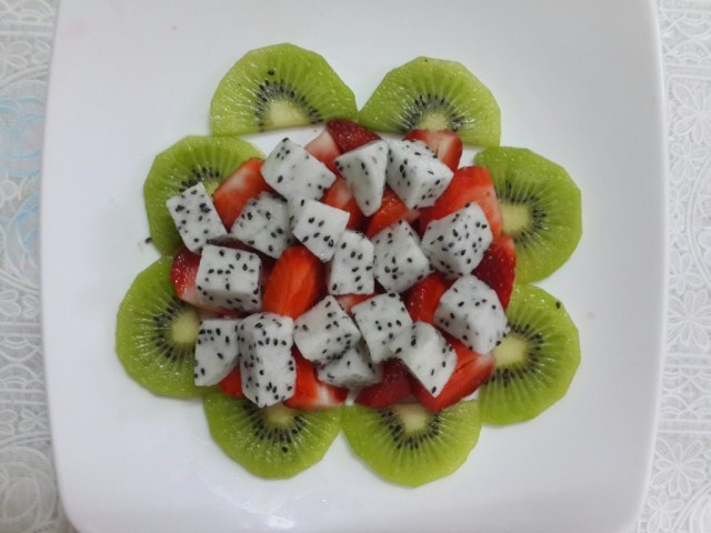 Trái cây sữa chua