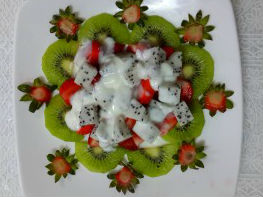 Trái cây sữa chua