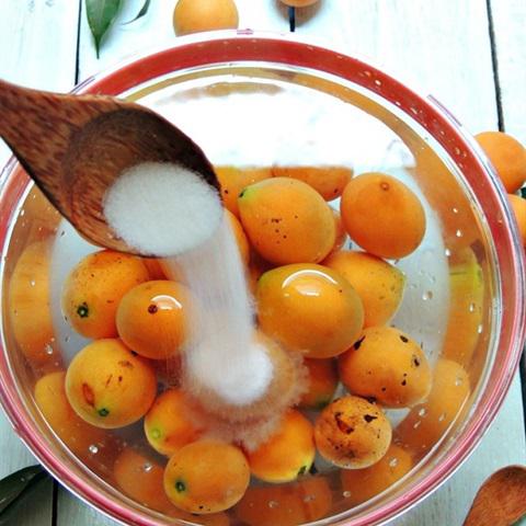 Cách làm thanh trà ngâm đường