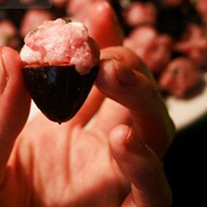 Cách làm trám nhồi thịt heo