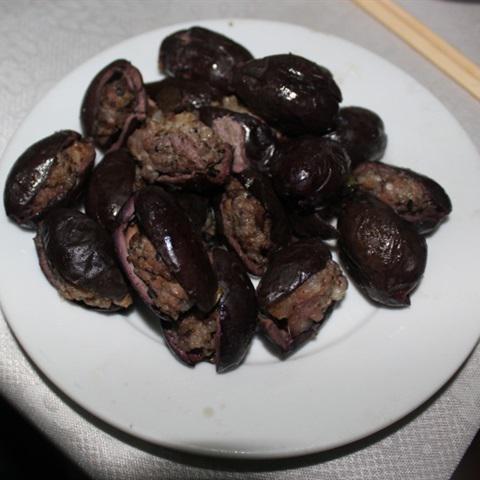 Cách làm trám nhồi thịt heo