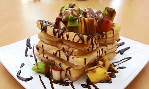 Trổ tài làm bánh pancake ngọt ngào, thơm phức cho bữa sáng của bé thêm hứng khởi