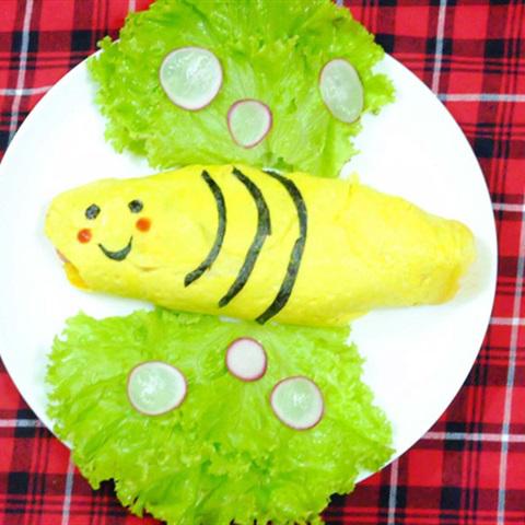 Cách làm trứng bọc cơm