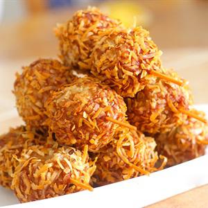 Cách làm trứng bọc thịt chiên giòn