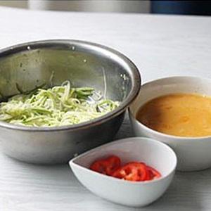 Cách làm trứng chiên bí ngòi