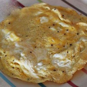 Cách làm trứng chiên cuộn đậu que