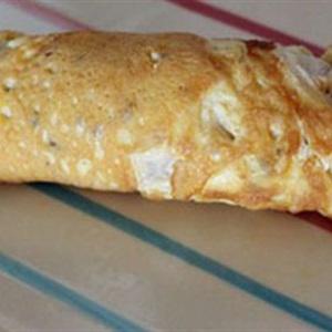 Cách làm trứng chiên cuộn đậu que