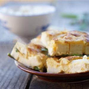 Cách làm trứng chiên đậu hũ non