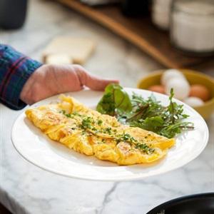 Cách làm trứng chiên kiểu Pháp
