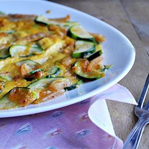 Cách làm trứng chiên kim chi