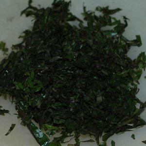 Cách làm trứng chiên lá mơ