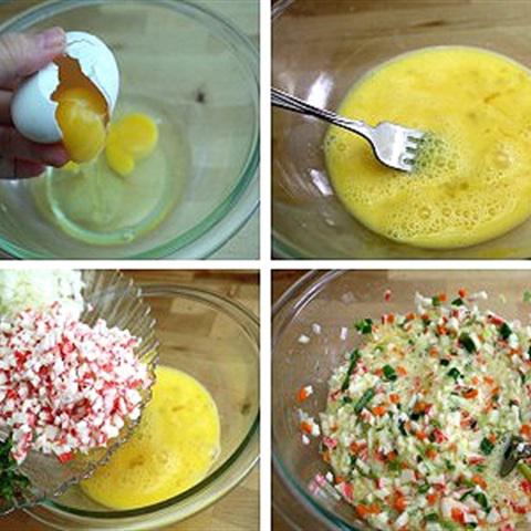 Cách làm trứng chiên mini