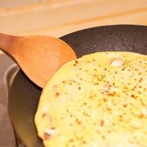 Cách làm trứng chiên nấm mỡ