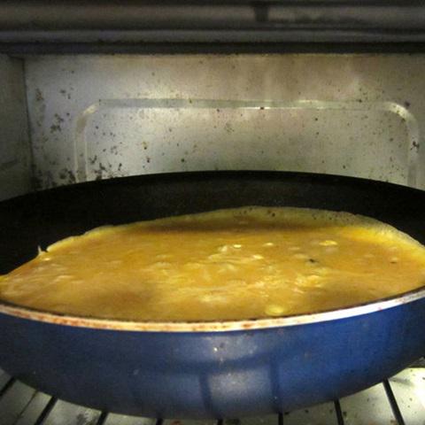 Cách làm trứng chiên phô mai nấm mỡ