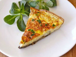 Trứng chiên phô-mai và nấm