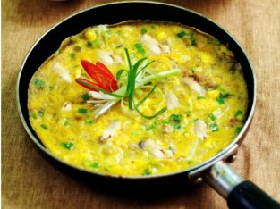 Trứng chiên phô-mai