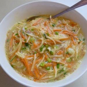 Cách làm trứng chiên rau củ