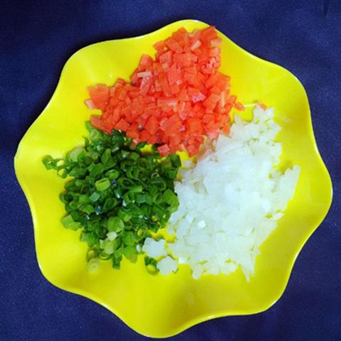 Cách làm trứng chiên thập cẩm