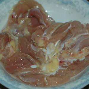 Cách làm trứng chiên thịt gà nấm