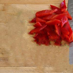 Cách làm trứng chiên tôm hành