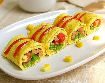 Trứng cuộn bắp