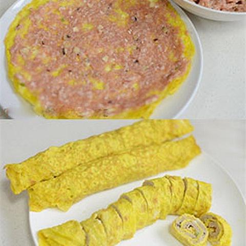 Cách làm trứng cuộn hấp nấm