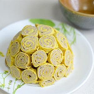 Cách làm trứng cuộn hấp nấm